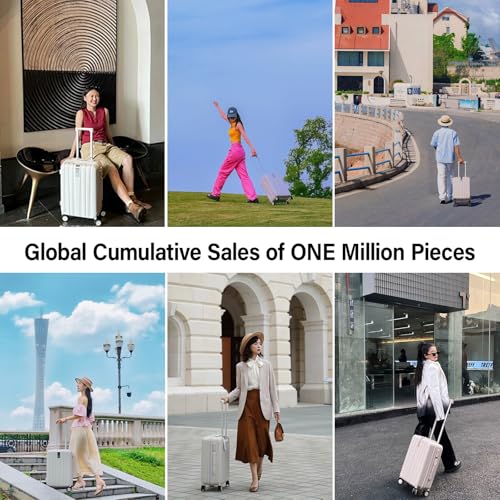 Luggage Sets 3 piece Carry On Luggage with Wheels PC Hard Shell Suitcases Lightweight Checked Tsa Luggage Extra Large Travel Suitcase Woman Men 20 (3 Count)