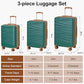 Hardside Expandable 3PCS Luggage Set with Spinner Wheels (3 Count)