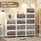 320Qt Stackable Storage Bins with Lid (4 Count)
