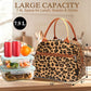 Leopard Insulated Lunch Cooler Bag