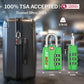 Open Alert TSA Approved Luggage Locks (2 Count)