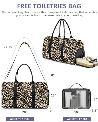Women Weekender Travel Duffle Bag