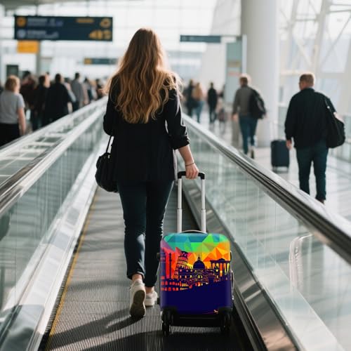 Travel Luggage Cover Suitcase Cover Protector Skins 18