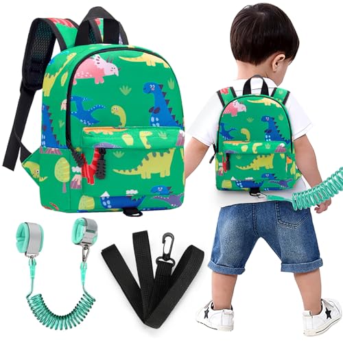 Toddler Backpack Leash with Anti Lost Wrist Link