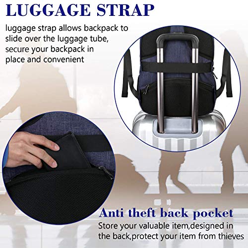 Blue Heavy Duty Backpack