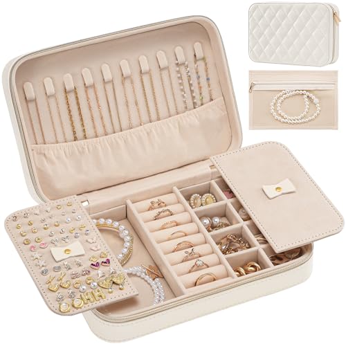 Travel Jewelry Case for Women Girls