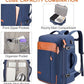 40L Expandable Carry On Travel Backpack with 4 Packing Cubes