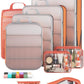 9 11 Set Compression Packing Cubes for Travel Essentials (9 Count)