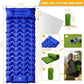 4 Inch Inflatable Camping Sleeping Pad with Foot Pump