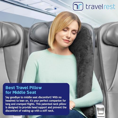 All-in-One Travel Neck Support & Body Pillow - Grey