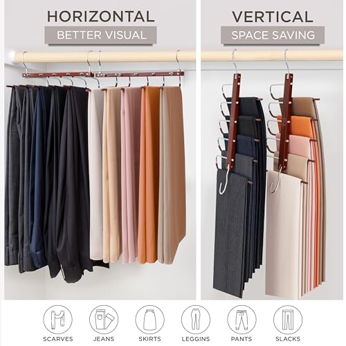 Pants Hangers Space Saving (4 Count)