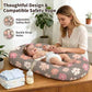 2 Pack Organic Changing Pad Covers for Girl (2 Count)