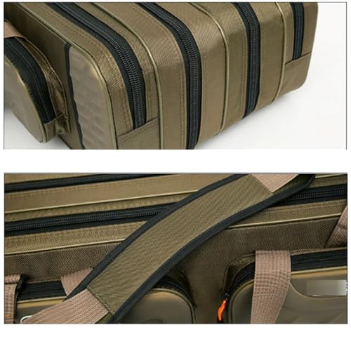 80Cm/90Cm/100Cm/120Cm Fishing Rod Bags Waterproof 3/4 Layer Fishing Reel Storage Case Gear Lures Bag 4 Layer 120cm