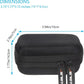 JSVER Carrying Case for GoPro Hero 13 Hard Travel Storage Case for Hero 13/12/11/10/9/8/7/6/5/4/3, DJI Osmo Action 5 Pro/4/3, AKASO Brave 8/EK7000/EK7000 Pro, Insta360 Ace/Ace Pro, Apexcam