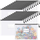 20 Pack Mesh Zipper Pouch Bags (20 Count)