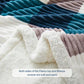 Sherpa Blanket Twin Plaid Thick Bed Blanket