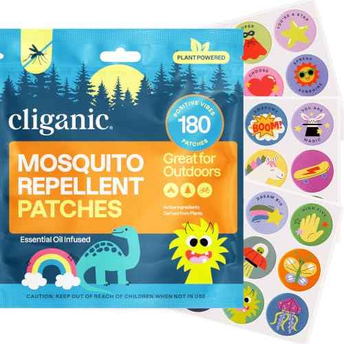 Mosquito Repellent Stickers for Kids & Adults (180 Count)