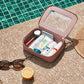 Clear Makeup Bag with Zipper (2 Count)