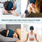 3D Sleep Headphones Bluetooth 5.4 Sleep Mask with HD Speakers
