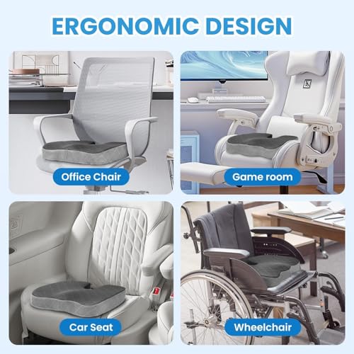 Memory Foam Office Chair Seat Cushion
