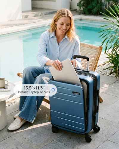 Carry On Front Pocket Suitcase