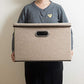 Large Collapsible Storage Bins with Lids [1