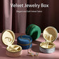 Plush Velvet Travel Jewelry Box