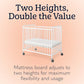 Chelsea Clearview Metal Compact Daycare Crib