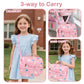 Kids Double Decker Cooler Insulated Lunch Bag Large Tote for Boys