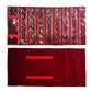 Travel Jewelry Roll Bag Portable Organizer Pouch With Grids&PVC Cover Storage Bags for Necklace