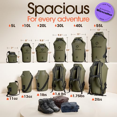 40L Waterproof Dry Bag Backpack