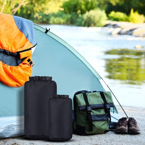 6 Pcs Waterproof Dry Bag Set for Kayaking & Camping (6 Count)