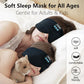 Sleep Headphones Sleep Mask Kids Children Wireless Music Eye Mask Sleeping Headphones Headband for Side Sleepers Silk Sleep Mask with Wireless Headphones Ultra