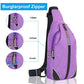Tiny Crossbody Sling Backpack Anti Theft Backpack for Traveling Chest Shoulder Bag