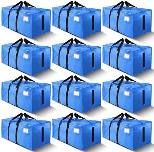 Supports 200lbs Heavy Duty Moving Bags (12 Count)
