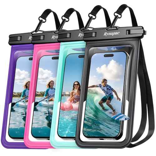 Waterproof Phone Pouch 4 Pack (4 Count)
