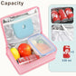 Small Insulated Lunch box Portable Soft Bag Mini Cooler Thermal Meal Tote Kit with Handle for Work & School