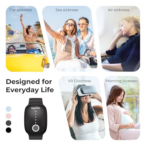 Fashion Anti Nausea Wristband Relieve Morning Motion Travel Sickness Rechargeable Drug Free Bands Without Side Effects