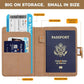 Premium Leather Passport Holder Covers Case