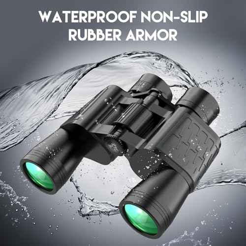 10x50 Binoculars for Adults High Powered Waterproof Fogproof IPX7