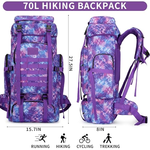 Hiking Backpack for Men 70L