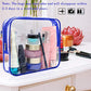 6 Packs Clear Makeup Bags