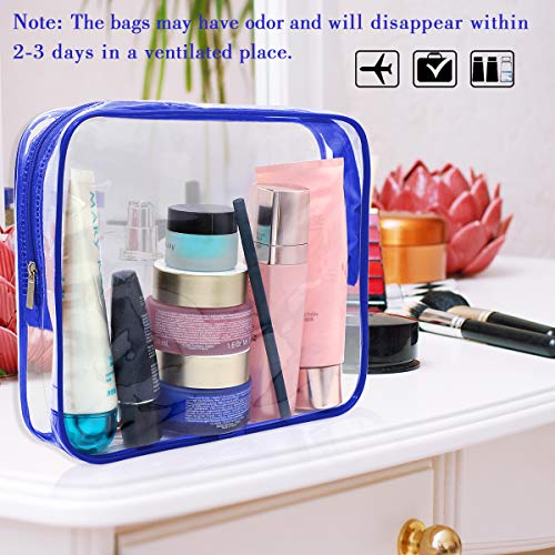 6 Packs Clear Makeup Bags