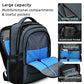 17 Inch Travel Laptop Backpack Water Resistant College Backpack for Men Laptop Bag with USB Charging Port