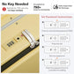 26 Inch Large Checked Luggage PC Hard Shell Suitcase Top Opening Aluminum Frame Travel Suitcases with Wheels