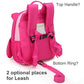 Kids Insulated Toddler Backpack with Leash Safety Harness Lunch Bag