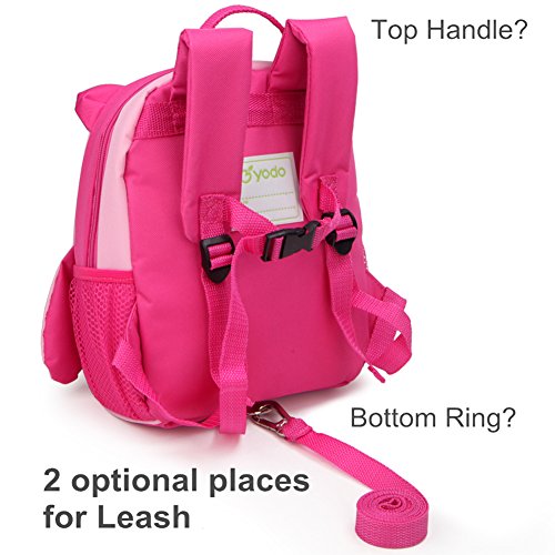Kids Insulated Toddler Backpack with Leash Safety Harness Lunch Bag