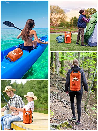 Dry Bag Waterproof Backpack with Phone Case