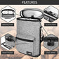 Insulated 2 Bottle Wine Bag Tote Leakproof Carrier Cooler Gift