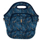 LunchTote Zippered Bag Insulated Neoprene Caddy (Midnight Hour / X-Large 6.5 Quart Lunch Tote)